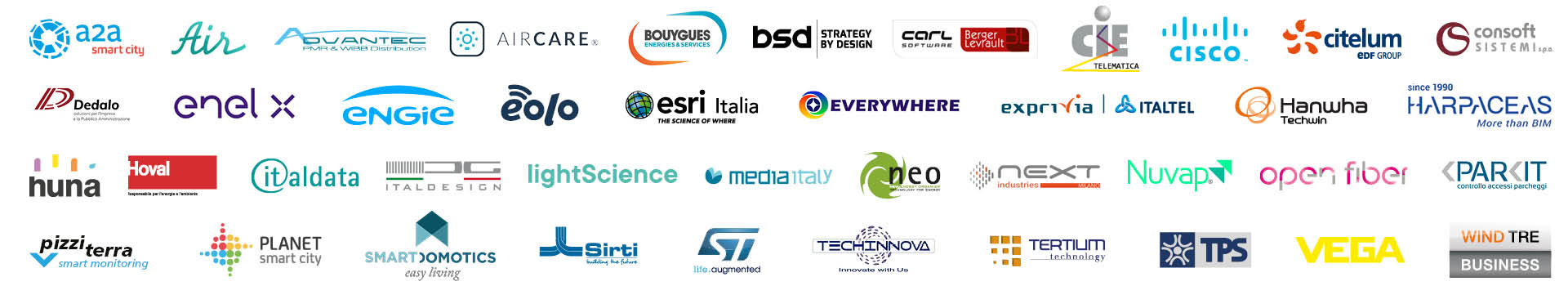 sponsor edizioni precedenti